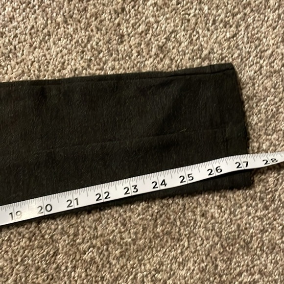 Theory Yoke High Rise Ankle Length Legging in Grey Compact Knit SP - Picture 8 of 8